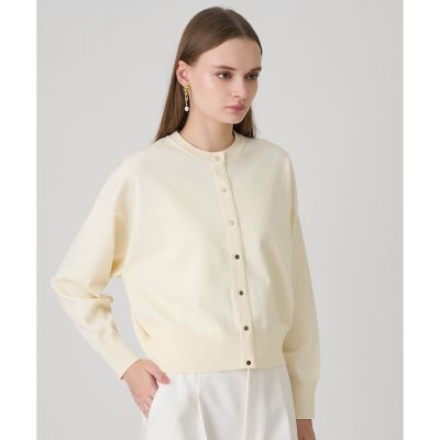 ANAYI/アナイ ドットボタンブルゾン カーディガン 04アイボリー トップス【三越伊勢丹/公式】