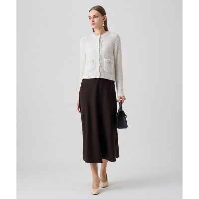 スパンコールモールクルー カーディガン | ANAYI/アナイ | 三越伊勢丹