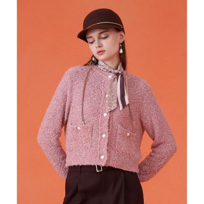 近年モデル【ANAYI/アナイ】長袖カーディガン　花柄　シルク　レース　金ボタン 楽天市場】【SALE／50%OFF】レース カーディガン ANAYI アナイ