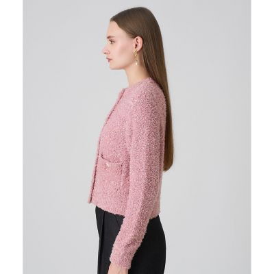 スパンコールモールクルー カーディガン | ANAYI/アナイ | 三越伊勢丹