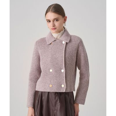 カラーミックスボクシージャケットカーディガン | ANAYI/アナイ