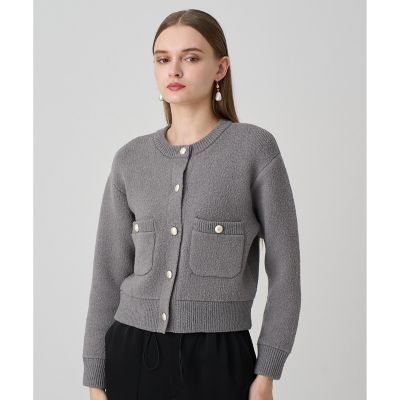 ウールブークレブルゾン カーディガン | ANAYI/アナイ | 三越