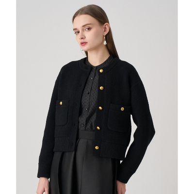 ウールブークレブルゾン カーディガン | ANAYI/アナイ | 三越伊勢丹