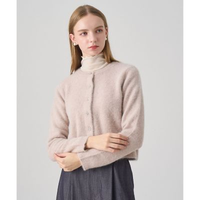 25AW 新品✨ANAYI アナイ　フラッフィアソートボタンカーディガン　ピンク フラッフィアソートボタンカーディガン | ANAYI/アナイ | 三越伊勢丹