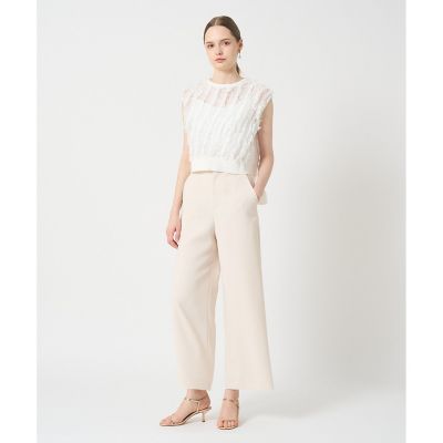 ANAYI 2025 今季　コットンフリンジバイアス プルオーバー コットンフリンジバイアス プルオーバー|ANAYI OFFICIAL ONLINE