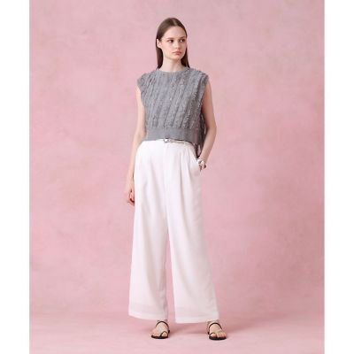 ANAYI 2025 今季　コットンフリンジバイアス プルオーバー コットンフリンジバイアス プルオーバー|ANAYI OFFICIAL ONLINE