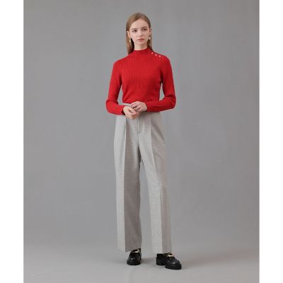 メリノワイドリブハイネック プルオーバー | ANAYI/アナイ | 三越