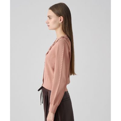 立体フラワーレースV カーディガン | ANAYI/アナイ | 三越