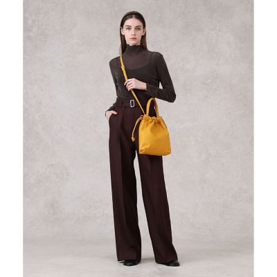 SALE【Anne 】ドローストリングバケットバッグ☆2WAY ◇ドローストリング2WAYショルダーバッグ | ANAYI/アナイ