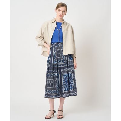 ＜ANAYI＞オックスストレッチワークブルゾン