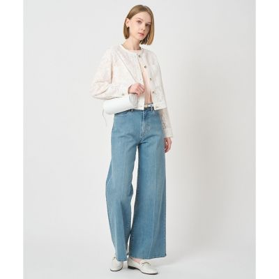 セットアップ対応商品】メッシュレースノーカラーブルゾン | ANAYI
