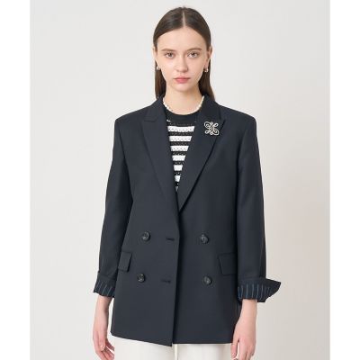 セットアップ対応商品】ウールツイルダブルジャケット | ANAYI/アナイ