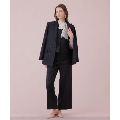 セットアップ対応商品】ウールツイルダブルジャケット | ANAYI/アナイ