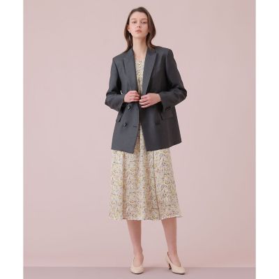 セットアップ対応商品】ウールツイルダブルジャケット | ANAYI/アナイ