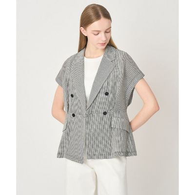 ＜ANAYI＞カラミダブルペプラム　ジャケット