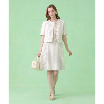 カラミツイードチェック ジャケット〈セットアップ対応商品〉 | ANAYI