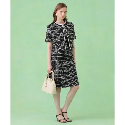 カラミツイードチェック ジャケット〈セットアップ対応商品〉 | ANAYI
