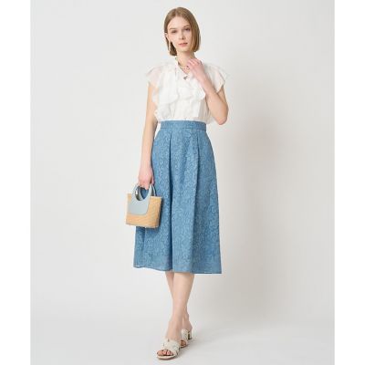 ANAYIのレーススカート セットアップ対応商品】メッシュレースタック スカート | ANAYI/アナイ
