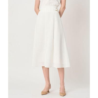 ＜ANAYI＞カラミリネンライクマーメイド　スカート〈セットアップ対応商品〉