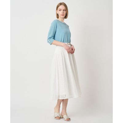 メッシュラッセルプリーツ スカート〈セットアップ対応商品〉 | ANAYI