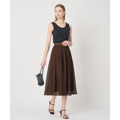 メッシュラッセルプリーツ スカート〈セットアップ対応商品〉 | ANAYI