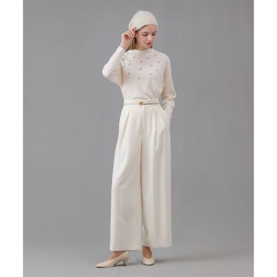 セットアップ対応商品】ダブルクロスタックワイドパンツ | ANAYI