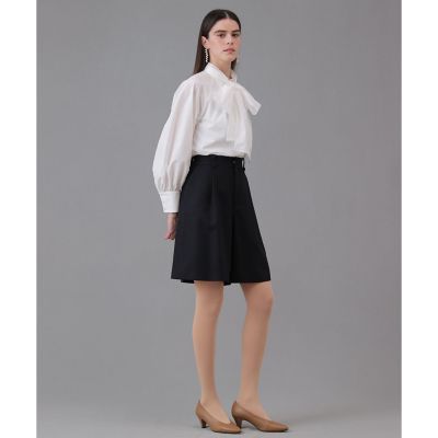 ウールタックキュロットパンツ☆新品 LE CERCLE par ropé(ル セルクル パー ロペ) / 【セットアップ対応