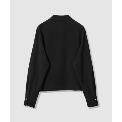 セットアップ対応商品】ダブルクロスフリンジビジュー ブラウス