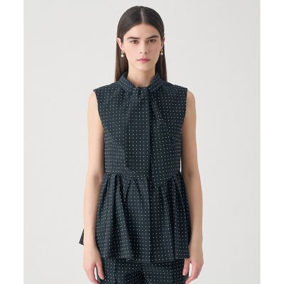 Eternal Line 2026】ドットジャカードペプラムジレ