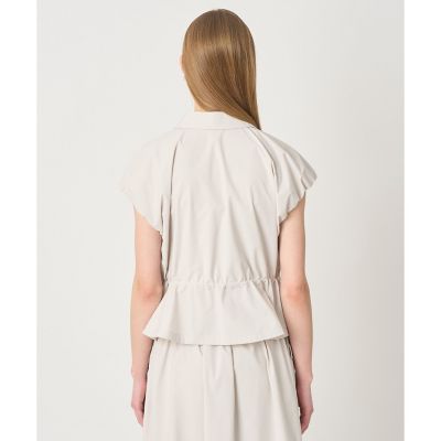 2WAYストレッチ衿付き ブラウス〈セットアップ対応商品〉 | ANAYI