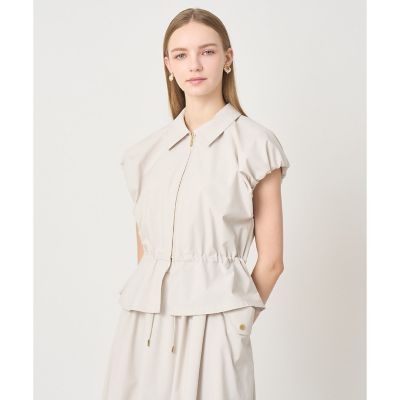 2WAYストレッチ衿付き ブラウス〈セットアップ対応商品〉 | ANAYI