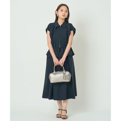 2WAYストレッチ衿付き ブラウス〈セットアップ対応商品〉 | ANAYI