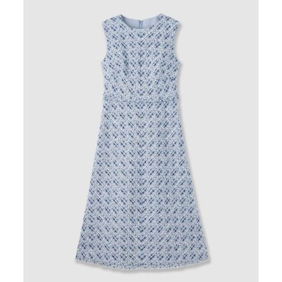 ＜ANAYI＞【Ｅｔｅｒｎａｌ　Ｌｉｎｅ　２０２６】ミックスツイードノースリーブワンピース