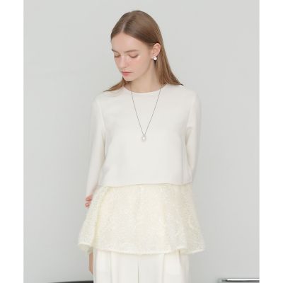 ＜ANAYI＞ウナメーラビジューネックレス