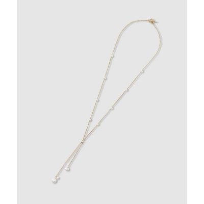 K18YG e＿Grain バイカラー ネックレス | ete bijoux