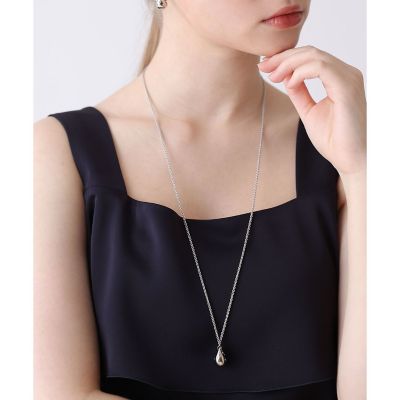 ＜ANAYI＞ドロップビジューネックレス