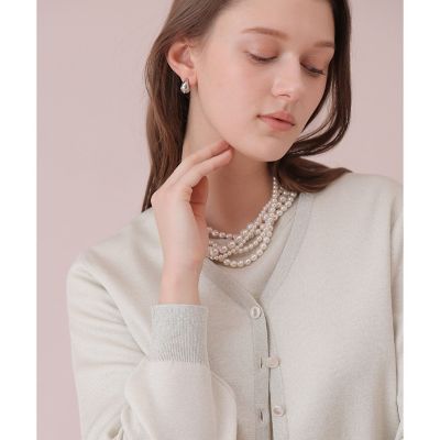 ＜ANAYI＞ドロップビジューイヤリング