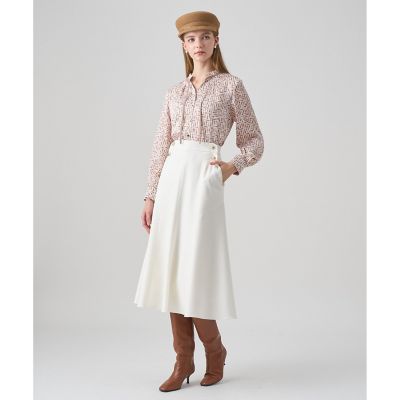 裏起毛ツイルマーメイド スカート | ANAYI/アナイ | 三越伊勢丹