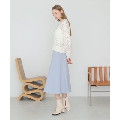 裏起毛ツイルマーメイド スカート | ANAYI/アナイ | 三越伊勢丹