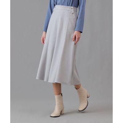 ＜ANAYI＞裏起毛ツイルマーメイド　スカート