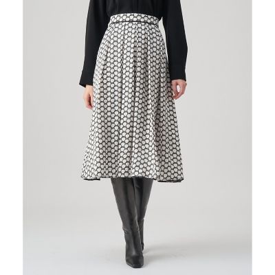 セットアップ対応商品】メーレプリントタックフレア スカート | ANAYI