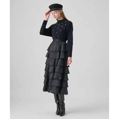 ブライトローンティアード スカート | ANAYI/アナイ | 三越伊勢丹