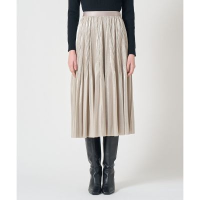 セミシャイニーラメプリーツ スカート | ANAYI/アナイ | 三越伊勢丹