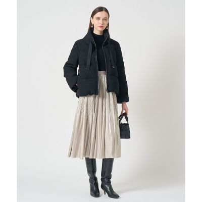 【178】アナイ　ラメプリーツ スカート　A セミシャイニーラメプリーツ スカート | ANAYI/アナイ | 三越伊勢丹