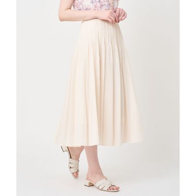 【美品】ANAYI スパンオーガンジー プリーツスカート 36　S スパンオーガンジープリーツスカート | ANAYI/アナイ | 三越伊勢丹