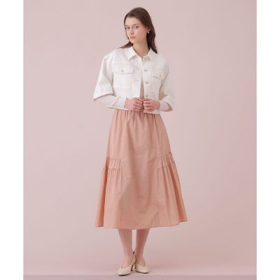 タフタサイドティアードスカート | ANAYI/アナイ | 三越伊勢丹