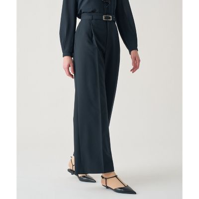 ＜ANAYI＞【Ｅｔｅｒｎａｌ　Ｌｉｎｅ　２０２６】クリアツイルワイドパンツ