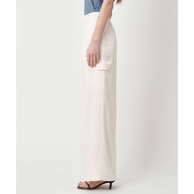セットアップ対応商品】ストレッチダブルサテンカーゴパンツ | ANAYI
