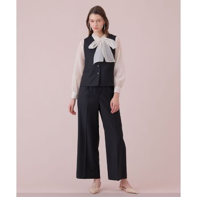 【Ｅｔｅｒｎａｌ　Ｌｉｎｅ　２０２６】シアーオーガンボウタイ　ブラウス