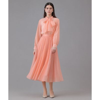 【Ｅｔｅｒｎａｌ　Ｌｉｎｅ　２０２６】シアーオーガンボウタイ　ブラウス